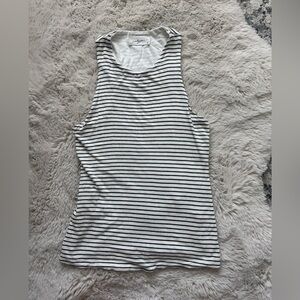 CJLA striped “Eden” racerback tank